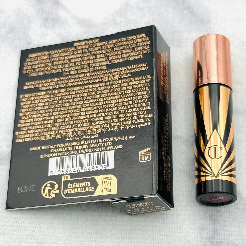 Charlotte Tilbury Beauty Gift Set-Lipstick, Liquid Lip,Mascara,Eye Cream-4pc-NEW